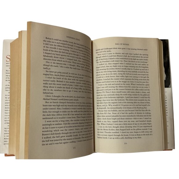 Vtg Stephen King Bag Of Bones Hardcover Book Novel 1998 First Edition Horror - Picture 6 of 6